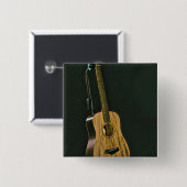 Bass Guitarist gift Vierkante Button 5,1 Cm (Voorkant /achterkant)