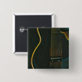 Bass Guitarist gift Vierkante Button 5,1 Cm (Voorkant /achterkant)