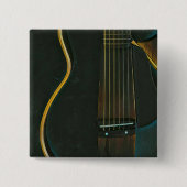 Bass Guitarist gift Vierkante Button 5,1 Cm (Voorkant)