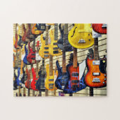 Bass Guitars Legpuzzel (Horizontaal)