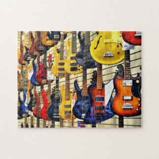 Bass Guitars Legpuzzel