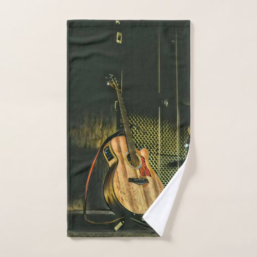 Bass guiter handdoek (Handdoek)