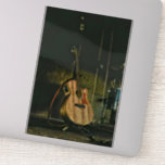 Bass guiter sticker<br><div class="desc">This vintage guitar artwork is suite for guitar players who love playing guitar. it can be given as a gift for a boyfriend,  girlfriend,  or dad on a birthday,  father's day,  or valentine's day. The Retro Design features coolvintage Bass guitar player</div>