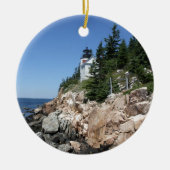 Bass Harbor Lighthouse 5 Keramisch Ornament (Voorkant)