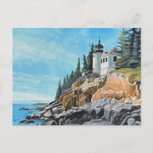 Bass Harbor Lighthouse Briefkaart (Voorkant)