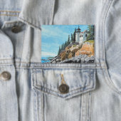 Bass Harbor Lighthouse Button (Insitu)