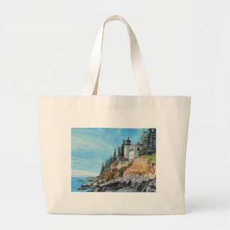 Bass Harbor Lighthouse Grote Tote Bag
