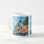 Bass Harbor Lighthouse Koffiemok (Voorkant links)