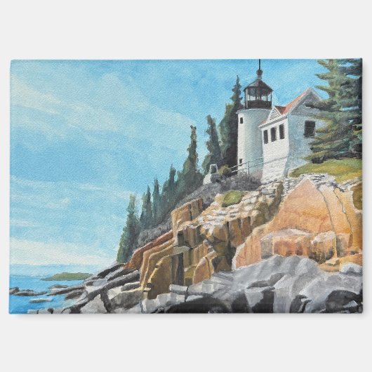 Bass Harbor Lighthouse Magneet (Voorkant)