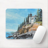Bass Harbor Lighthouse Muismat (Met muis)