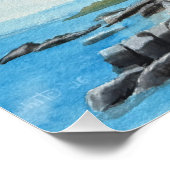 Bass Harbor Lighthouse Perfect Poster (Hoek)