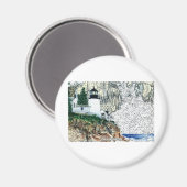 Bass Harbor Magneet (Voorkant / Achterkant)
