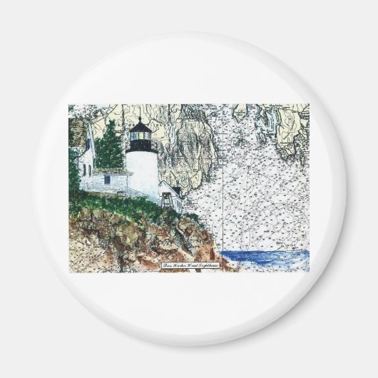 Bass Harbor Magneet (Voorkant)