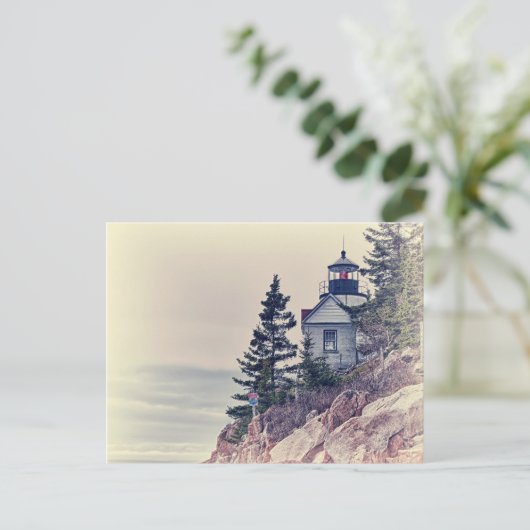 Bass Harbour Head Light Briefkaart (Staand voorkant)