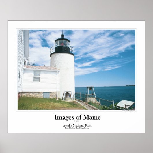 Bass Harbour Head Light Poster (Voorkant)