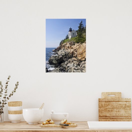 Bass Harbour Head Light Poster (Keuken)