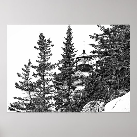Bass Harbour Head Light poster - 7 (Voorkant)