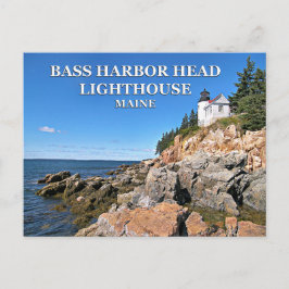 Bass Harbour Head Lighthouse, Maine Briefkaart