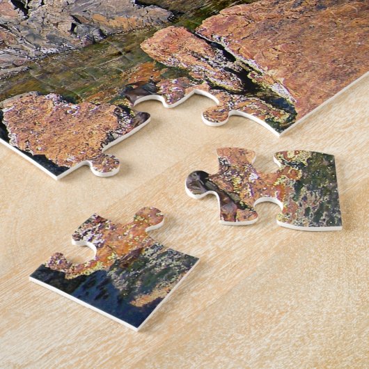 Bass Harbour Head Lighthouse, Maine Jigzaag Puzzle Legpuzzel (Zijkant)