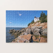 Bass Harbour Head Lighthouse, Maine Jigzaag Puzzle Legpuzzel (Horizontaal)