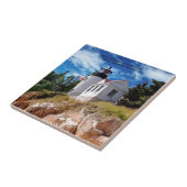 Bass Harbour Lighthouse, Bass Harbour Maine Tegeltje (Zijkant)