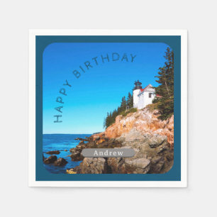 Bass Harbour Lighthouse Birthday Acadia NP Servet
