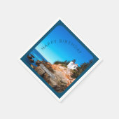 Bass Harbour Lighthouse Birthday Acadia NP Servet (Hoek)