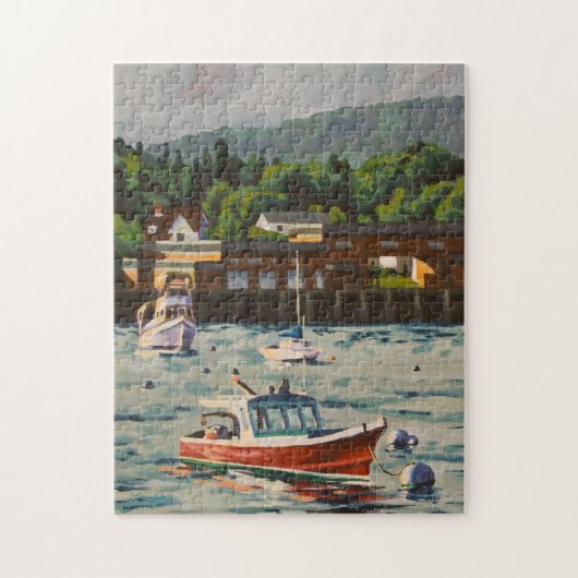 Bass Harbour, Maine Legpuzzel (Verticaal)