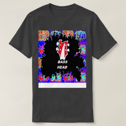 Bass Head T-shirt (Design voorkant)