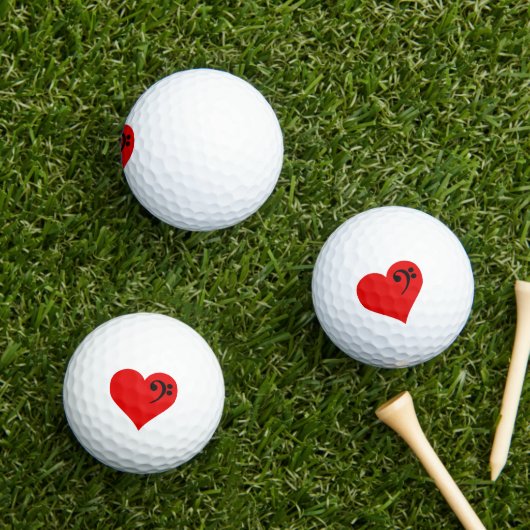 Bass Heart Golfballen (Insitu Gras)