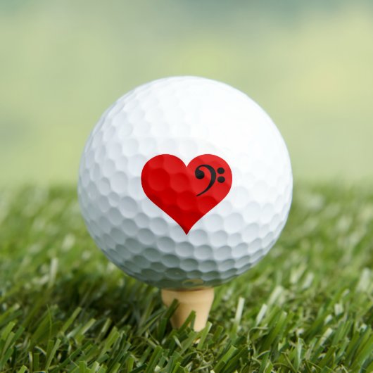 Bass Heart Golfballen (Insitu Shirt)