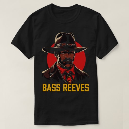 Bass heeft de originele Lone Ranger T-shirt (Design voorkant)