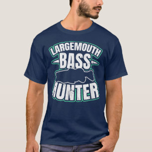 Bass Hunter Design Largemouth Bass Vist 170 T-shirt