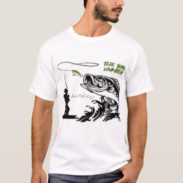 Bass Hunter ontwerp T-shirt