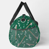 Bass klarinet muzieknoot patroon plunjezak (Rechts)