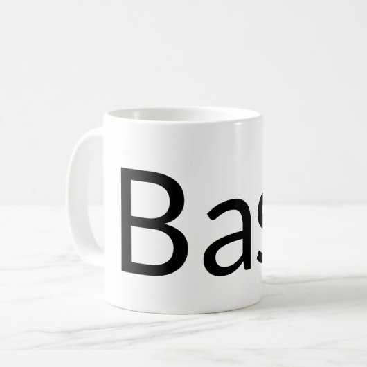 Bass Koffiemok (Voorkant links)