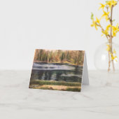 Bass Lake Uitzicht Kaart (Gele Bloem)