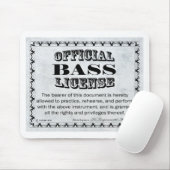 Bass-licentie Muismat (Met muis)