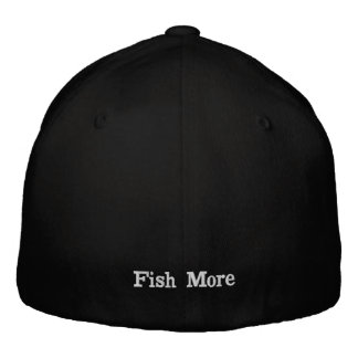 Bass Man Fish More Baseball Hat Geborduurde Pet