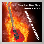Bass Man - Poster muziek (Voorkant)