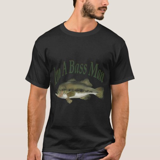 Bass Man T-shirt (Voorkant)
