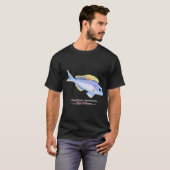 Bass marktwaardige vis t-shirt (Voorkant volledig)