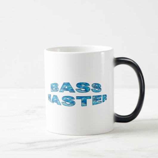 Bass Master Vist Shirten Magische Mok (Rechts)