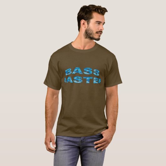 Bass Master Vist Shirten T-shirt (Voorkant volledig)