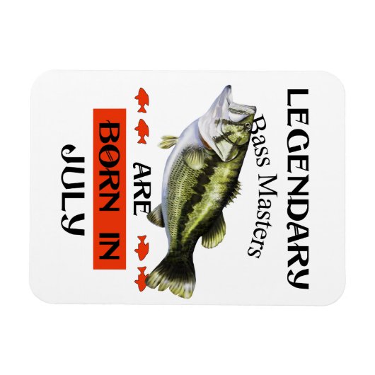 Bass Masters Juli Magneet (Horizontaal)