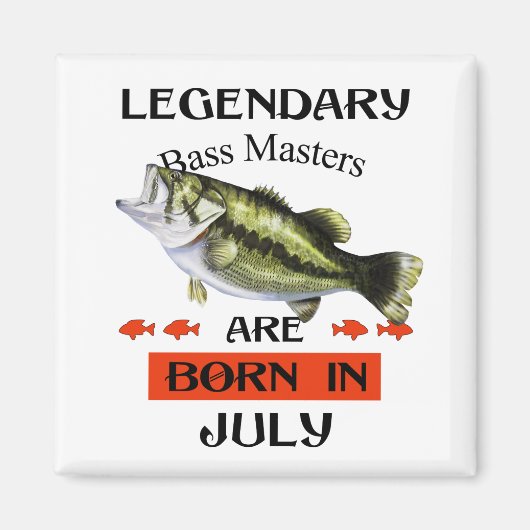 Bass Masters Juli Magneet (Voorkant)