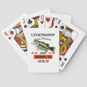 Bass Masters Juli Pokerkaarten (Achterkant)