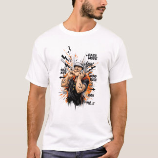 Bass Mode Aan – Music Lover T-Shirt