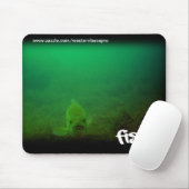 Bass Mousepad onderwater Muismat (Met muis)