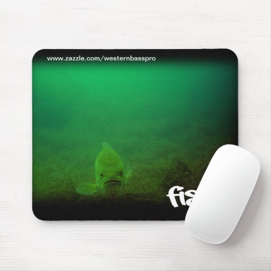 Bass Mousepad onderwater Muismat (Met muis)